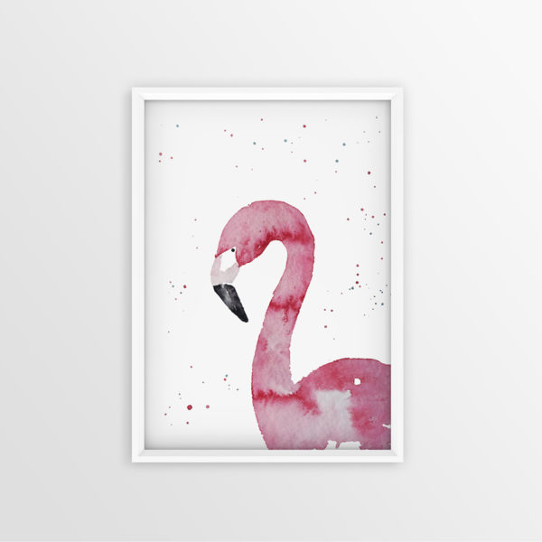 Art Print Flamingo