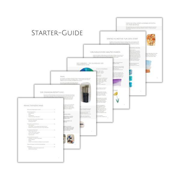 Starter-Set: Guide und Vorlagen, Malen lernen leicht gemacht